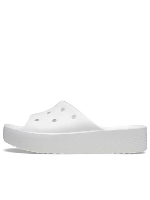 (WMNS) Crocs Classic Platform Sandals 208180-100