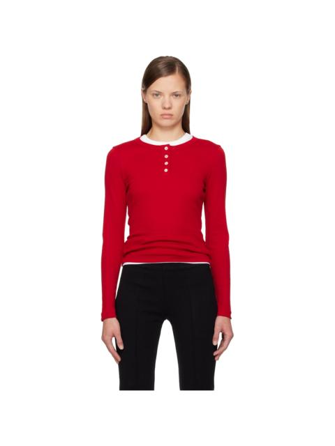 Red Jess Longsleeve Henley