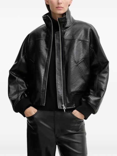 zip funnel-neck jacket