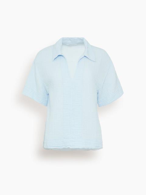 Reign Top in Blue Mist