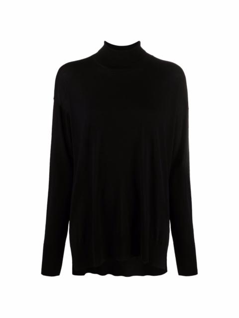 roll-neck knit jumper