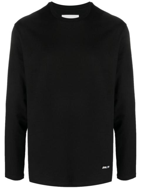 long-sleeved cotton T-shirt