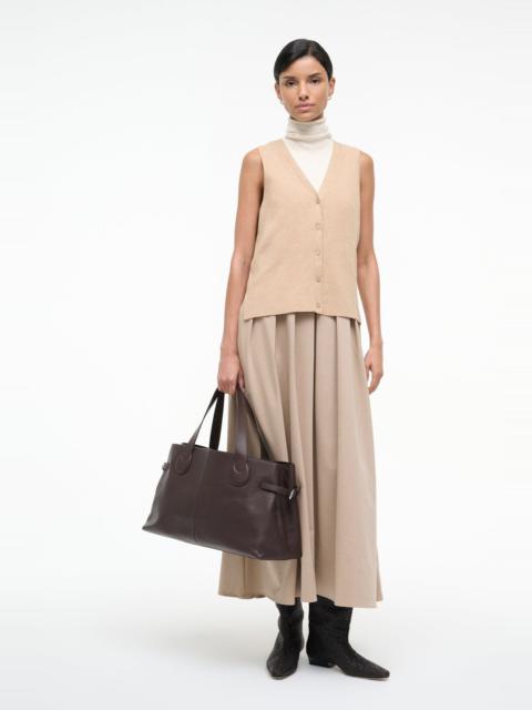 STAUD MADELINE DRESS WHEAT