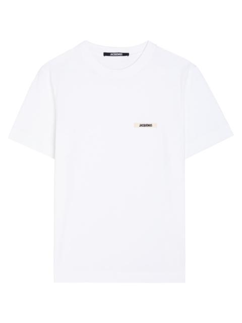 Jacquemus Le T-shirt Gros Grain Logo Cotton T-shirt