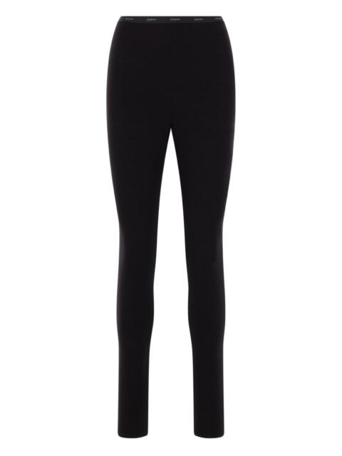 logo-waistband leggings