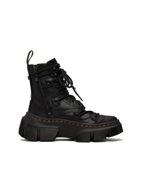 Black DMXL 8-Eye Leather Boots