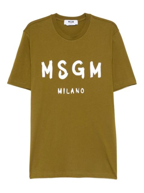 logo-print T-shirt