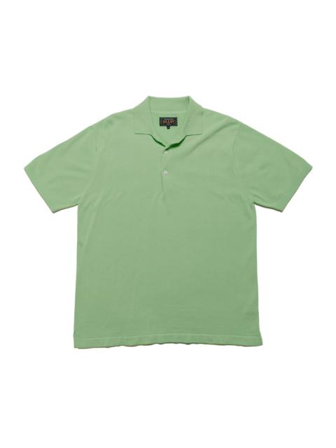Knit Polo Solid 12G Light Green