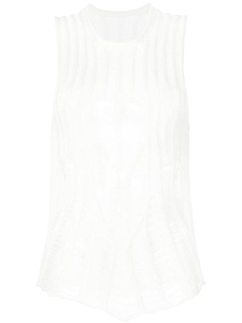 Distressed Floats tank top