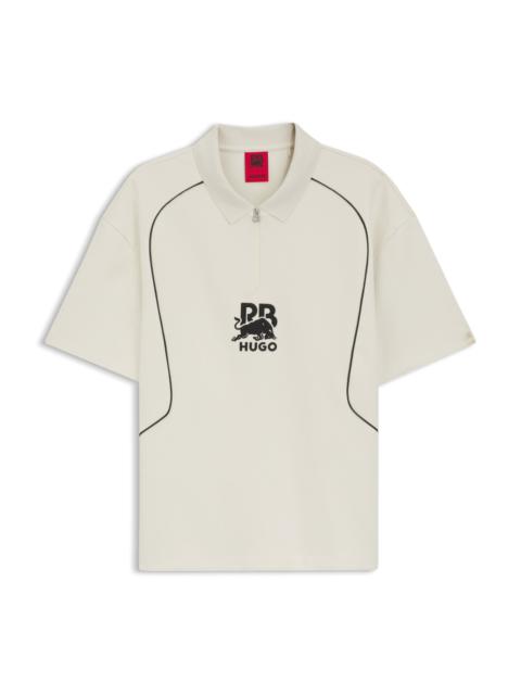HUGO X RB POLO SHIRT WITH BULL MOTIF