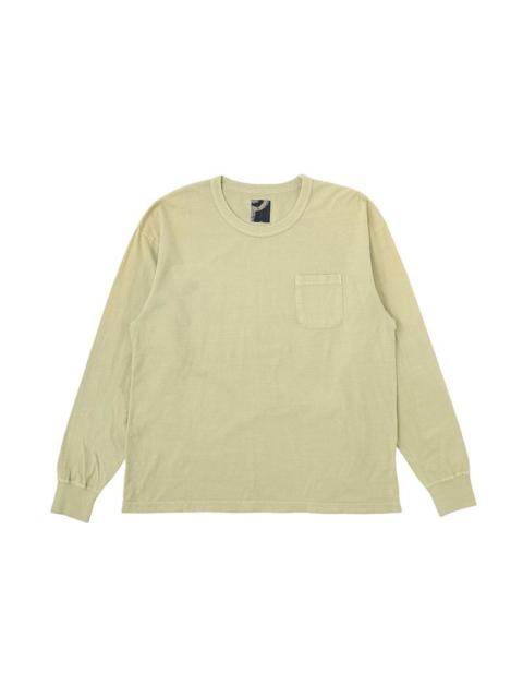 JUMBO TEE L/S DMGD LT.GREEN
