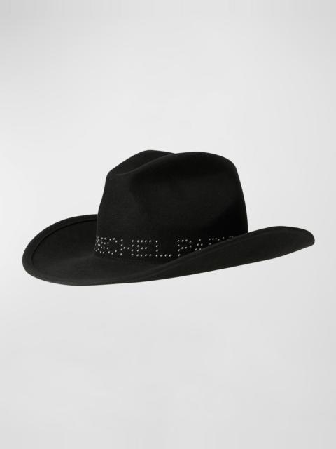 Austin Studded Felt Cowboy Hat