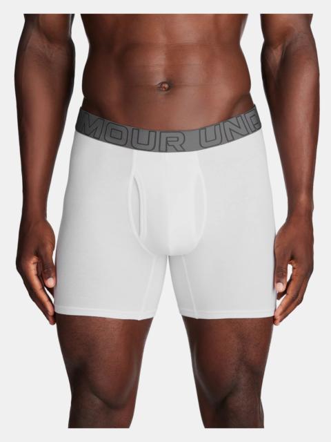 Men's UA Performance Cotton 6" 3-Pack Boxerjock®