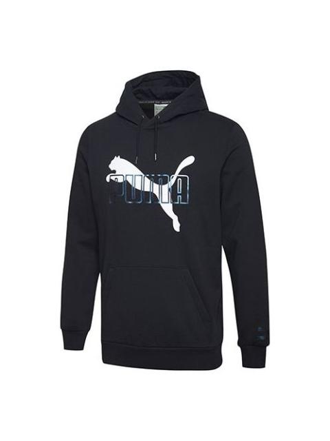 PUMA Large logo Black 597873-51