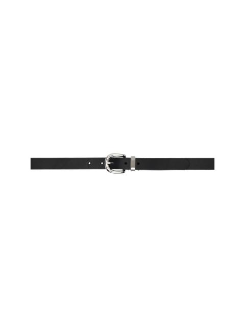Black Simple Belt
