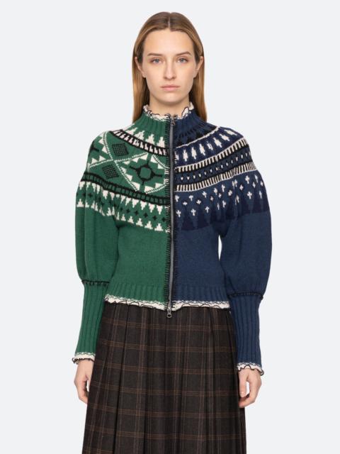 Linea Zip Front Cardigan