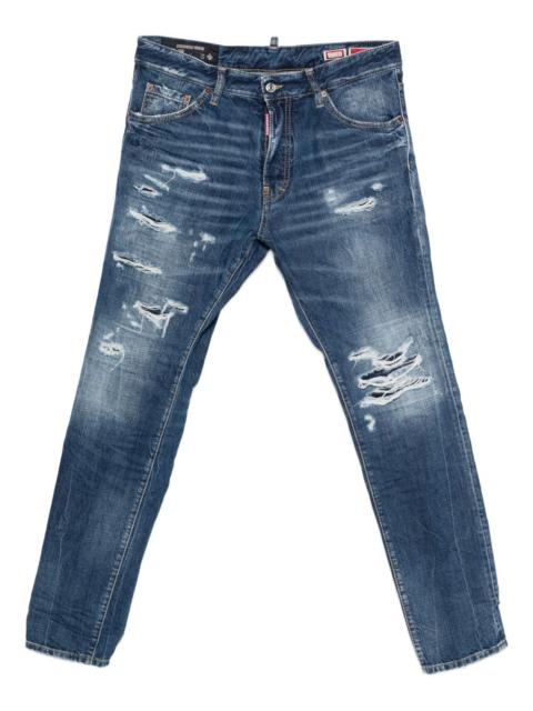 Teddy distressed jeans