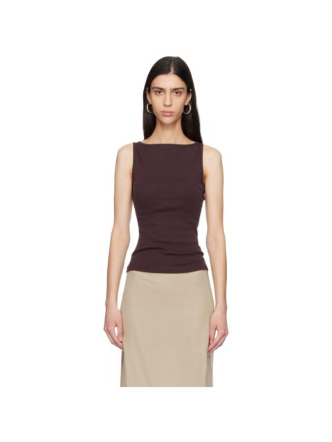 Brown Timmi Tank Top