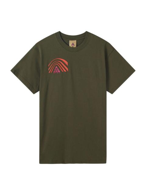Nike ACG Series Round Neck Sports Short Sleeve Green Army green CT4169-325