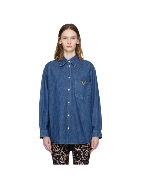 Navy Chambray Shirt