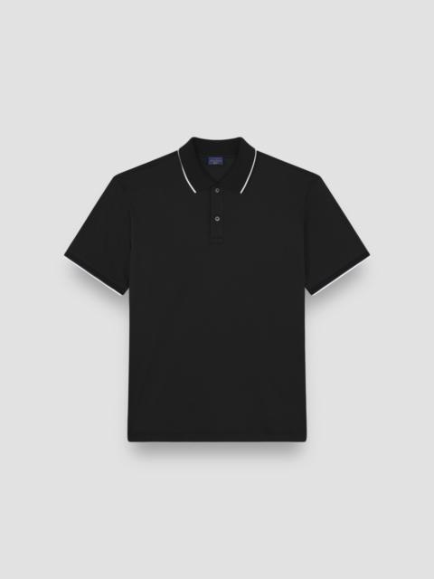 X-SOFT INTERLOCK COTTON POLO SHIRT WITH CONTRAST PROFILES