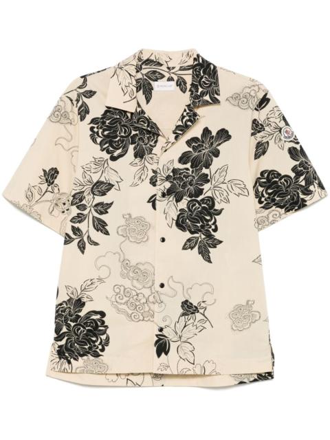 floral-print shirt