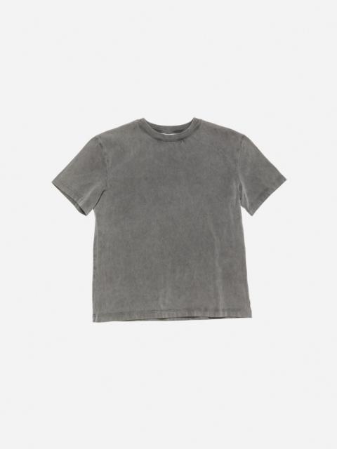 Cotton crewneck t-shirt - Faded black