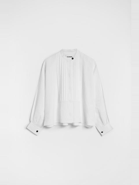 Linen Pleated Shirt