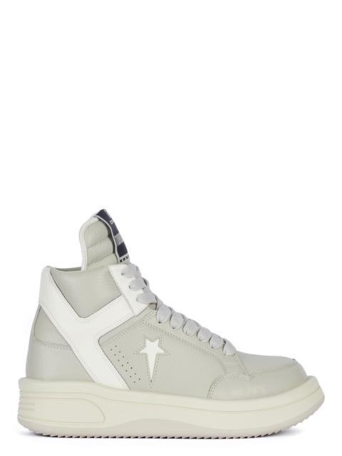 + Converse TURBOWPN Full-Grain Leather High-Top Sneakers