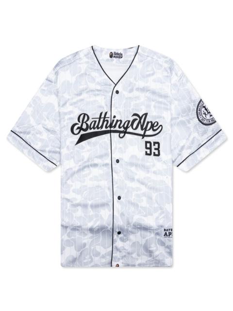 CAMO STRIPE BASEBALL SHIRT - GRAY