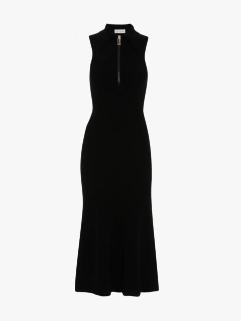 Mira Midi Dress In Black