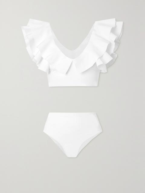 + Net Sustain Mila Ruffled Bikini