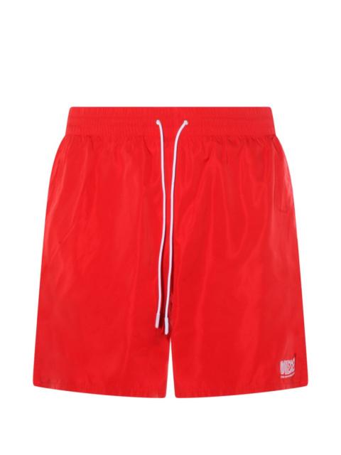 logo-detail swim shorts