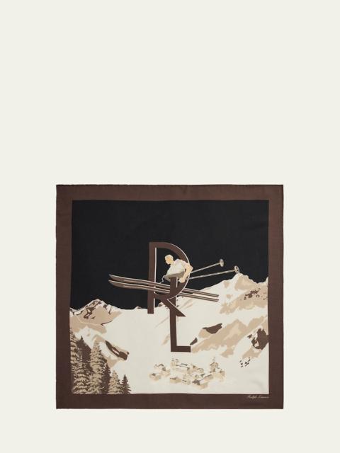 Men's Multi-Plaid Silk Tie