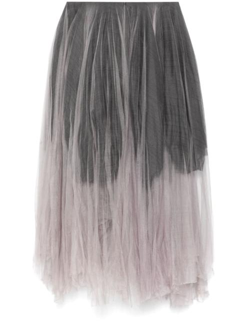 tulle maxi skirt