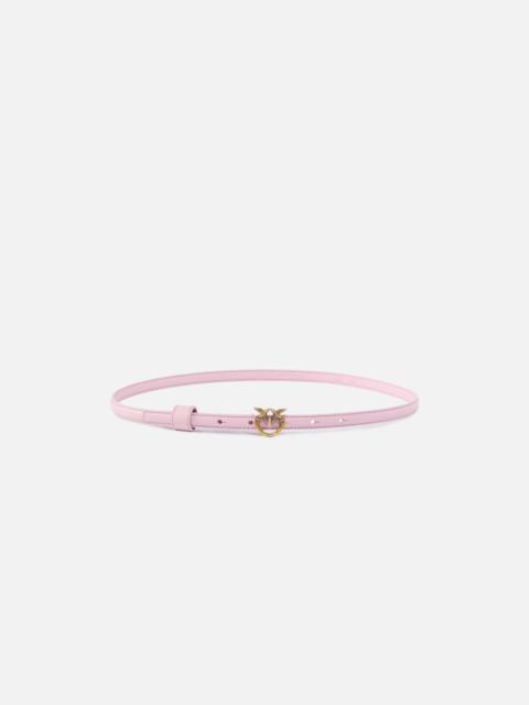 THIN BELT WITH LOVE BIRDS BUCKLE, 1CM