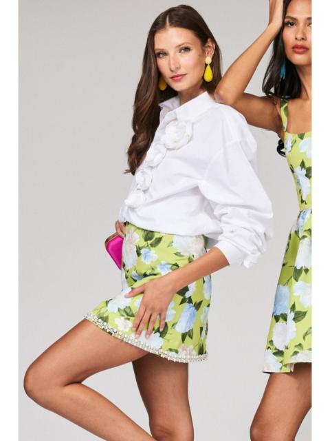 PIPER SKIRT - CITRINE PEONIES