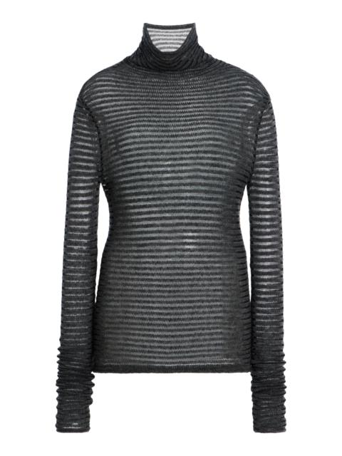 Hailey Striped Wool, Cashmere and Silk Sweater stripe