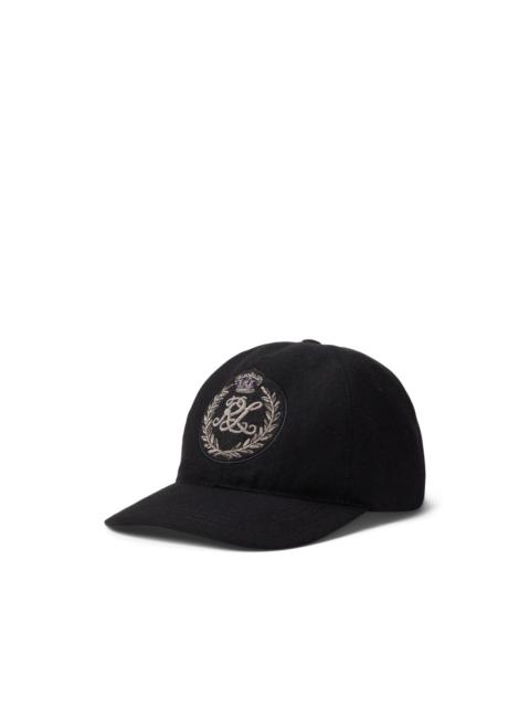 logo-embroidered cap