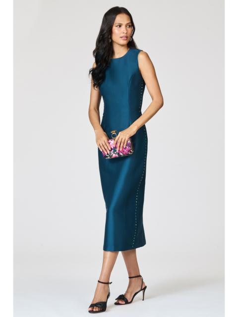 ALBA DRESS - BOTTLE GREEN