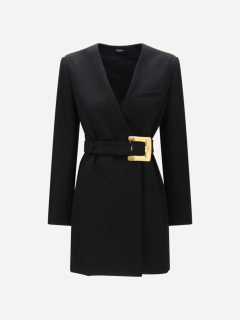 Grain de poudre Blazer with belt
