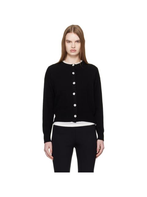 Black Ada Crewneck Cardigan