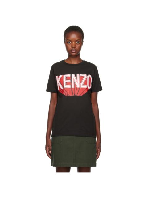 Black Kenzo Paris Kenzo 3D T-Shirt