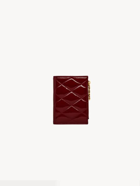 CASSANDRE BIJOU BI-FOLD WALLET IN PATENT LEATHER
