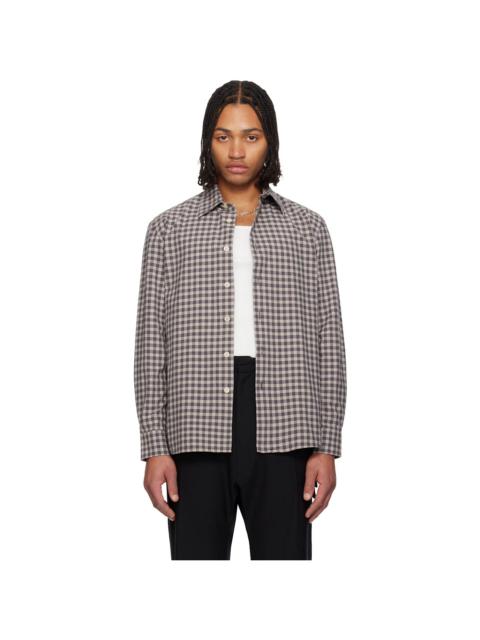 Gray & Beige Studio Shirt