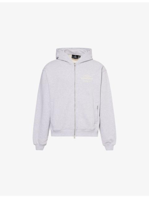 Owners Club Zip-Up Cotton-Jersey Hoody