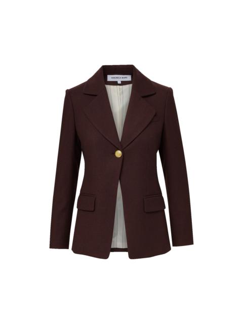 KESSLER WOOL-BLEND DICKEY JACKET