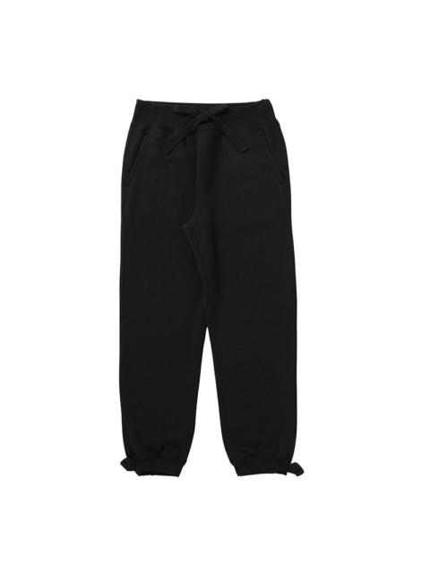 SWEAT PANTS (FINE WOOL) W BLACK