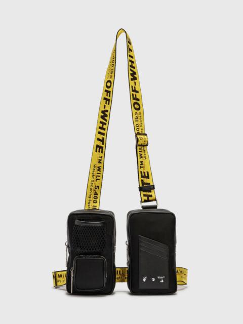 DOUBLE POUCH SHOULDER BAG