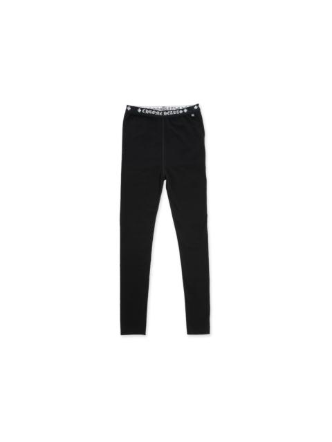 Chrome Hearts Logo Leggings Black